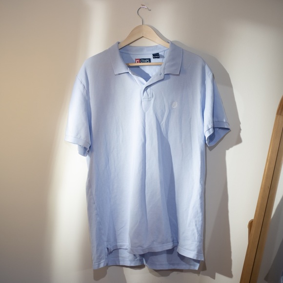 CHAPS Polo Shirt in Light Blue. Size XL. - Picture 1 of 2